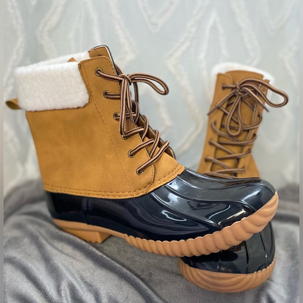 ✨💎 DUCK BOOTS 💎✨ womens water proof ankle rain  boots